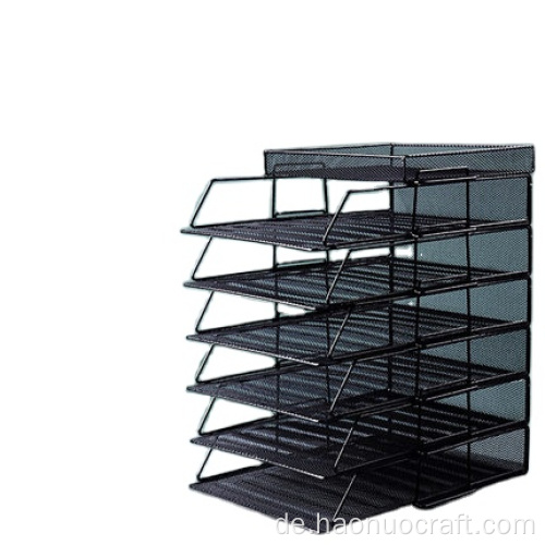 Metallregal mit vertikalem Regal aus Eisen Ordner Bücherregal